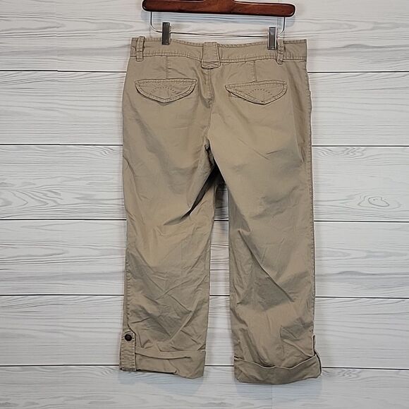 Calvin Klein khaki capris - tan Women's Size 4 - Picture 5 of 13